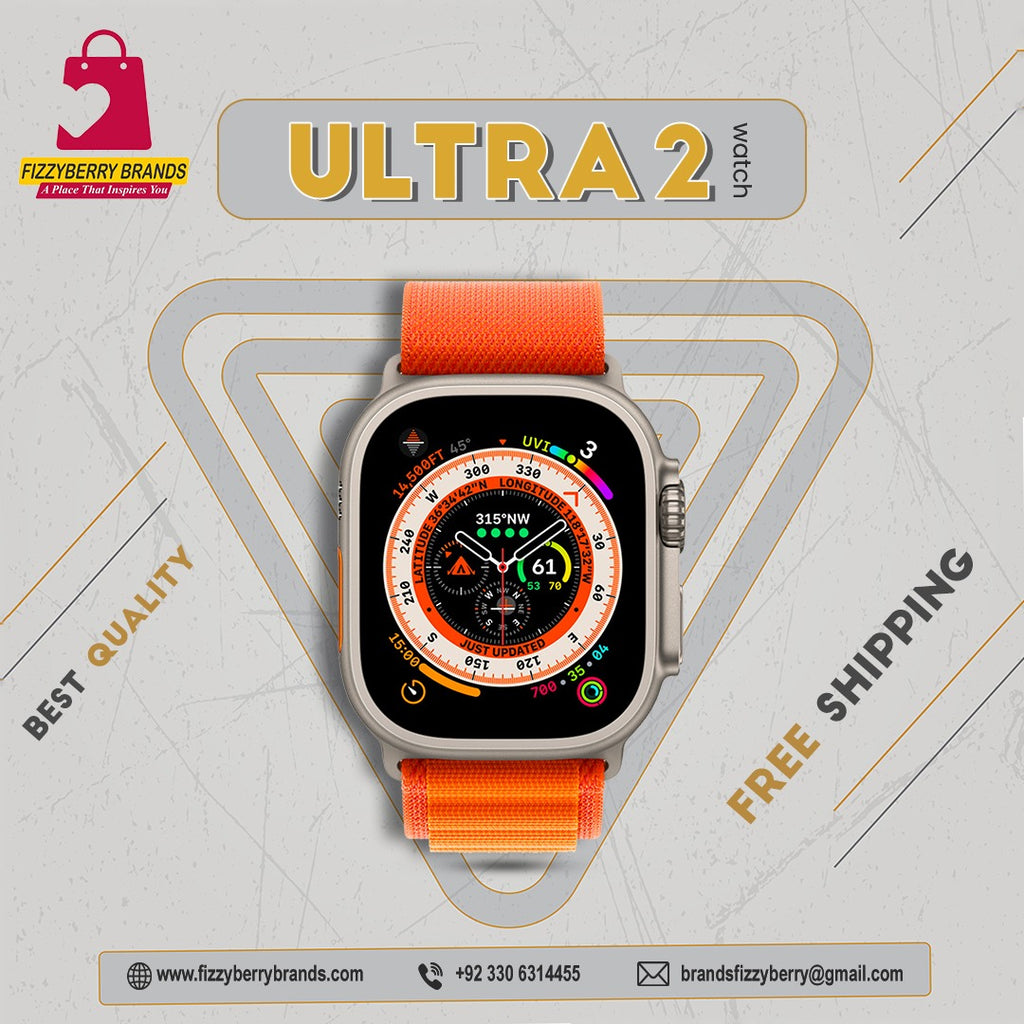 Ultra 2 Smart Watch by FizzyBerry – Style Meets Innovation